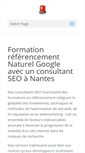 Mobile Screenshot of formation-referencement-nantes.fr